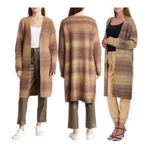 BCBGeneration open front knit long cardigan Sweater NWT Oversized
